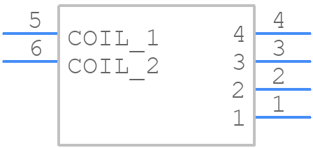 HE1aN-P-DC48V - Panasonic - PCB symbol