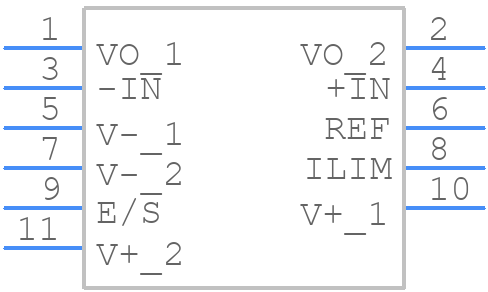 OPA549MKVC - Texas Instruments - PCB symbol