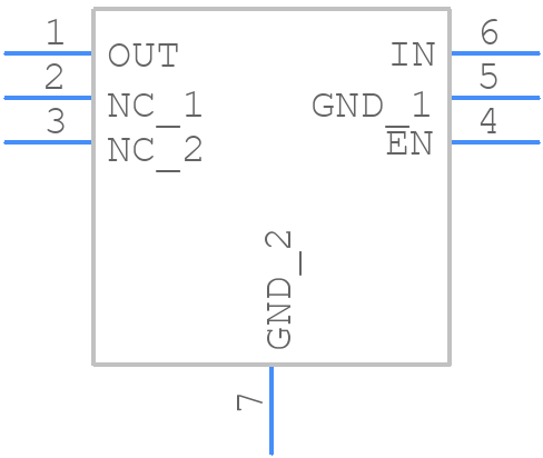 LP5910-1.0DRVR - Texas Instruments - PCB symbol