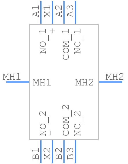 FCA-210-0924M - TE Connectivity - PCB symbol
