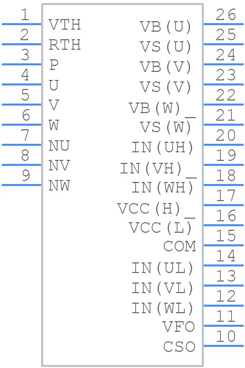 FNB41060 - onsemi - PCB symbol