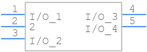NUP4004M5T1G - onsemi - PCB symbol