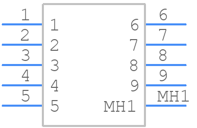 36759-0065 - Molex - PCB symbol