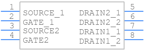 ECH8668-TL-H - onsemi - PCB symbol