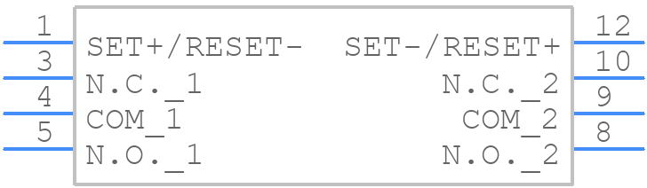 V23079C1108B301 - TE Connectivity - PCB symbol