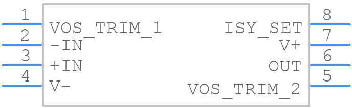 LT1006S8#PBF - Analog Devices - PCB symbol