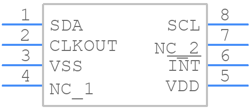AB-RTCMC-32.768KHZ-AIGZ-S7-T - ABRACON - PCB symbol