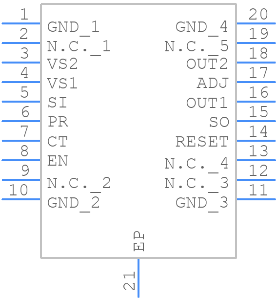 L4938EPD - STMicroelectronics - PCB symbol