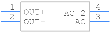 DF01S - onsemi - PCB symbol