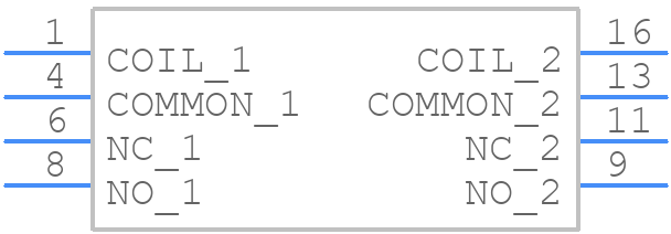 HFD27/012-S - Hongfa - PCB symbol
