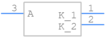 UESD3.3DT5G - onsemi - PCB symbol