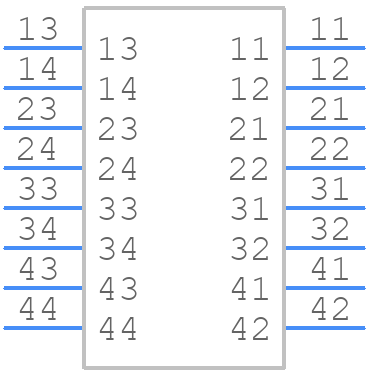 39920-0504 - Molex - PCB symbol