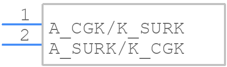 KPB-2012SURKCGKC - Kingbright - PCB symbol