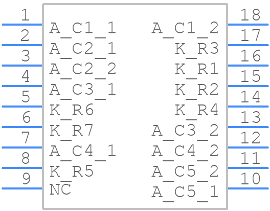 TBA12-11EGWA - Kingbright - PCB symbol