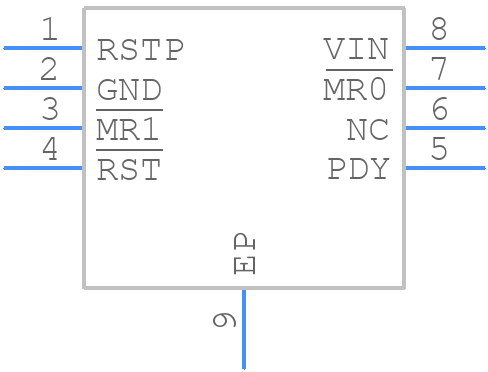 MIC2788-XYMT TR - Microchip - PCB symbol
