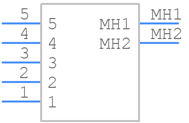 502386-0570 - Molex - PCB symbol
