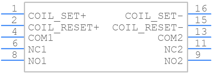 HFD2/012-M-L2-D - Hongfa - PCB symbol