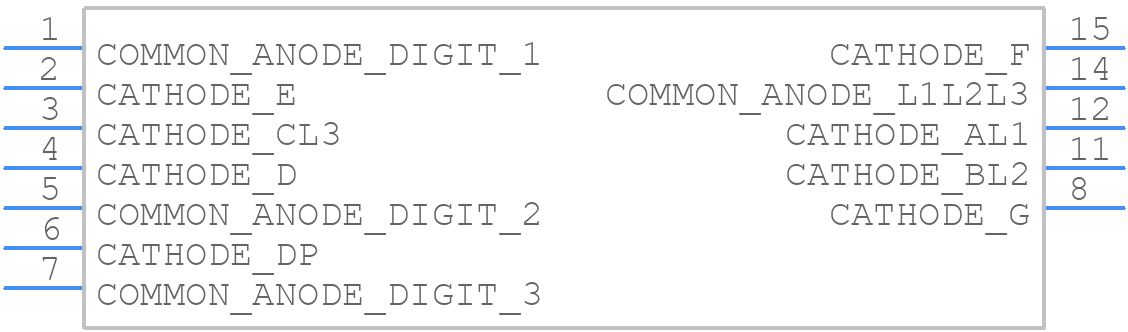 LTC-4624JD - Lite-On - PCB symbol