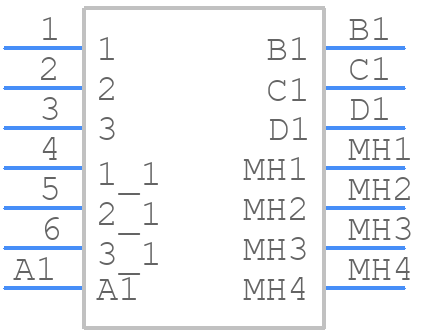 RKJXK122400Y - ALPS Electric - PCB symbol