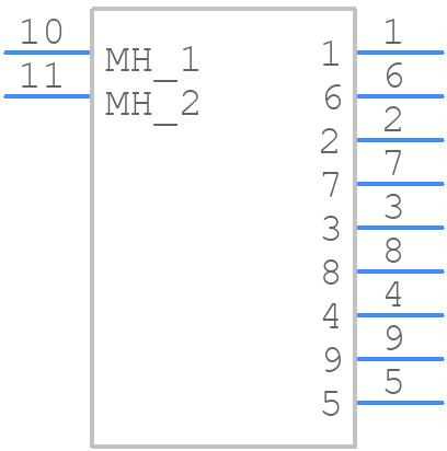 190-009-263R001 - NorComp - PCB symbol