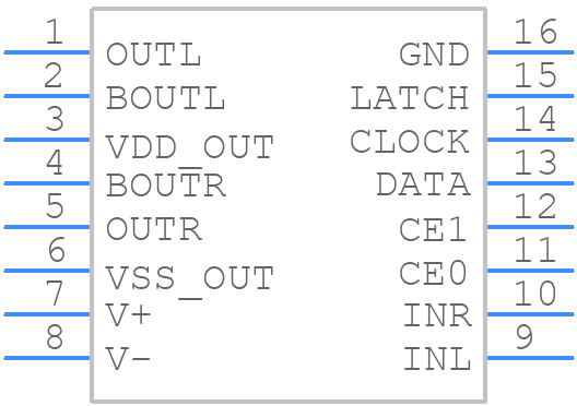 NJW1159D - Nisshinbo - PCB symbol