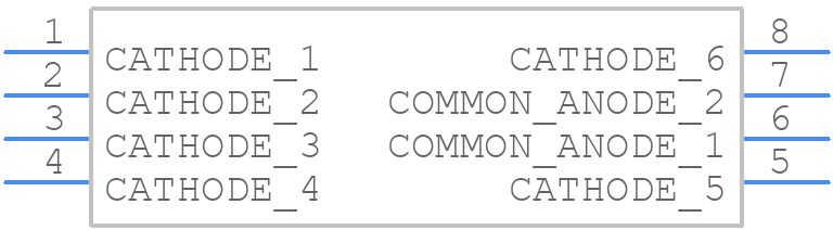 PESD5V0L6UAS,118 - Nexperia - PCB symbol