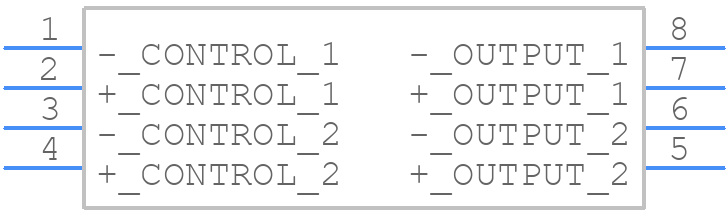 VO1263AAC - Vishay - PCB symbol