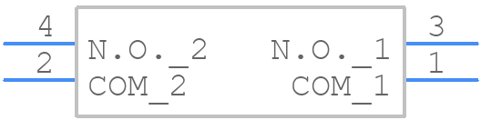B3W-1022 - OMRON Electronics - PCB symbol