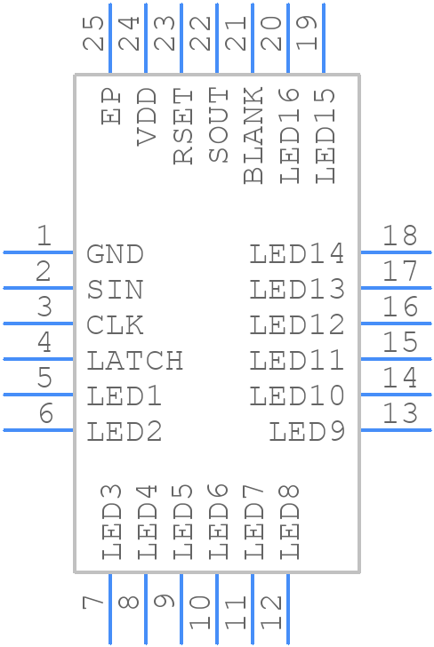 CAT4016HV6-GT2 - onsemi - PCB symbol