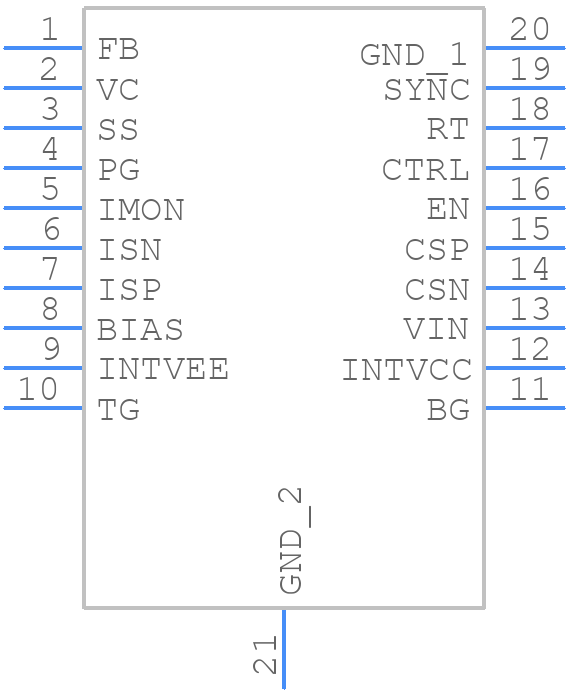 LT8714EFE#PBF - Analog Devices - PCB symbol