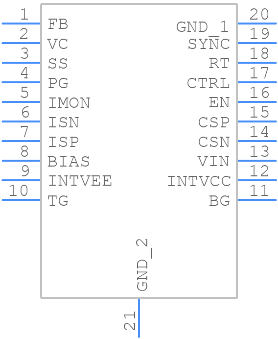 LT8714IFE#PBF - Analog Devices - PCB symbol