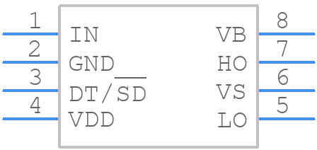 FAN73832MX - onsemi - PCB symbol