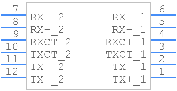 HPX2126 - COILCRAFT - PCB symbol