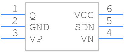 AD8468WBKSZ - Analog Devices - PCB symbol