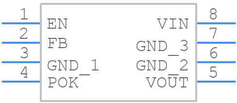 MPM3570EGLD - Monolithic Power Systems (MPS) - PCB symbol