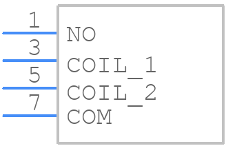 V23100V4505A000 - TE Connectivity - PCB symbol