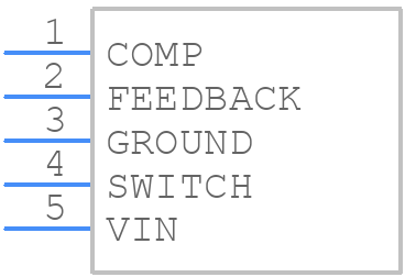 LM2577T-12/NOPB - Texas Instruments - PCB symbol