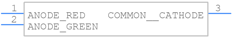 KM-23ESGC - Kingbright - PCB symbol