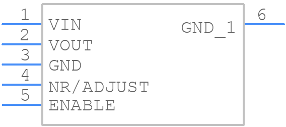 REG103GA-A - Texas Instruments - PCB symbol