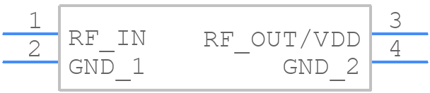 TAT7457 - Qorvo - PCB symbol