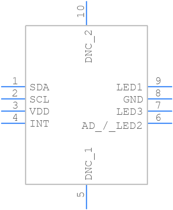 Si1153-AA00-GMR - Silicon Labs - PCB symbol
