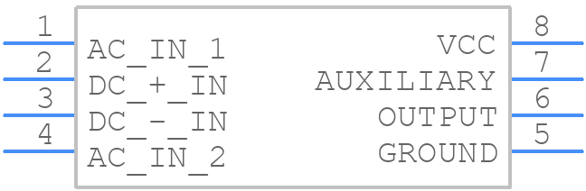 MC1455P1 - onsemi - PCB symbol