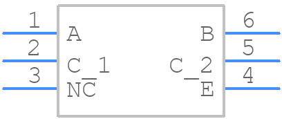 CNY17-4 - Vishay - PCB symbol
