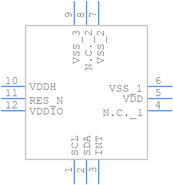 ZMOD4450AI1R - Renesas Electronics - PCB symbol