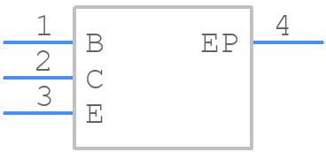 2SC2383P-Y-TP - MCC - PCB symbol