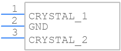 ECS-10.7-30A - ECS - PCB symbol