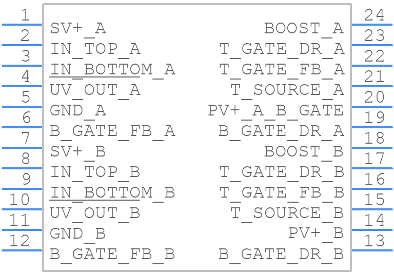 LT1162CSW#PBF - Analog Devices - PCB symbol