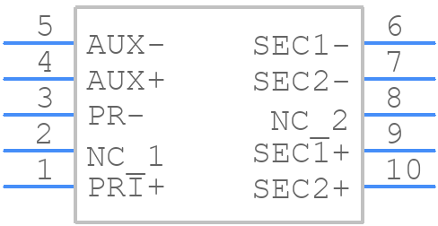 POE36PR-12ED - COILCRAFT - PCB symbol