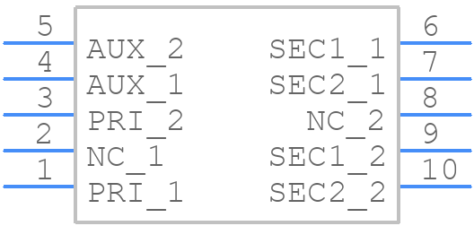 POE30PR-50ED - COILCRAFT - PCB symbol