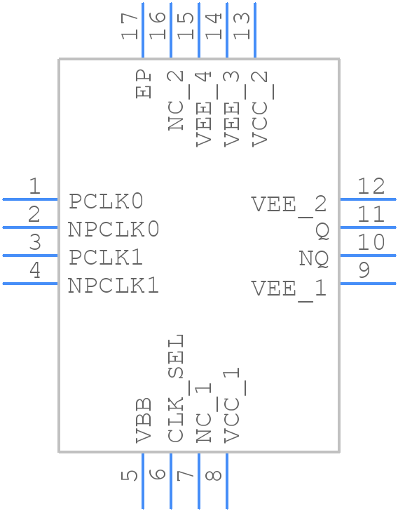 853S01AKILF - Renesas Electronics - PCB symbol